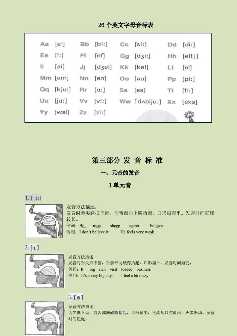 最新英語國(guó)際音標(biāo)認(rèn)讀，掌握發(fā)音技巧的核心秘訣